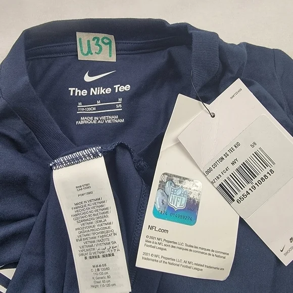 NWT Nike NFL Dallas Stars tshirt Size med 5/6 - Picture 5 of 5